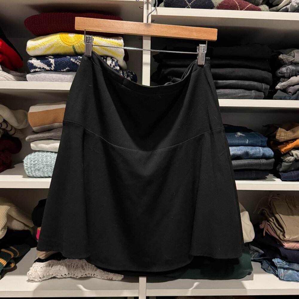 White House Black Market Tiered Flare Skirt